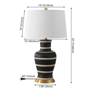 Julian 29" Ceramic LED Table Lamp